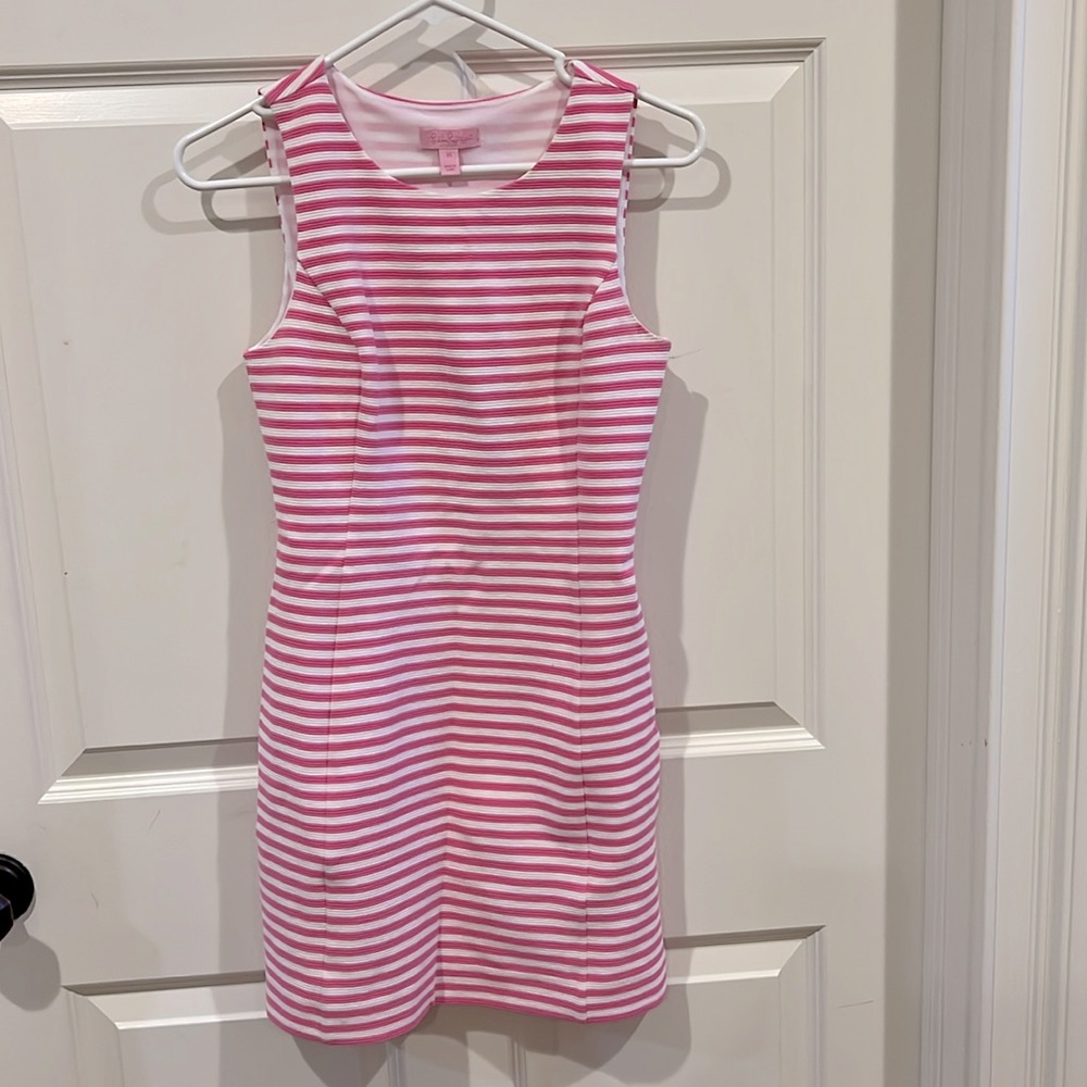 Lilly Pulitzer ottoman striped short dress